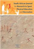 SOUTH AFRICAN JOURNAL FOR RESEARCH IN SPORT PHYSICAL EDUCATI