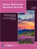 LIBRARY RESOURCES & TECHNICAL SERVICES
