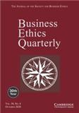 BUSINESS ETHICS QUARTERLY