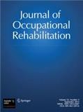 <b>JOURNAL OF OCCUPATIONAL REHABILITATION</b>