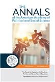 ANNALS OF THE AMERICAN ACADEMY OF POLITICAL AND SOCIAL SCIEN