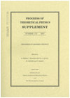 <b>PROGRESS OF THEORETICAL PHYSICS SUPPLEMENT</b>