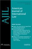 AMERICAN JOURNAL OF INTERNATIONAL LAW