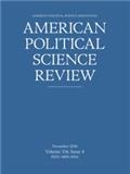AMERICAN POLITICAL SCIENCE REVIEW