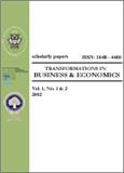 <b>Transformations in Business & Economics</b>