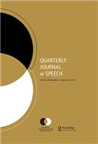 QUARTERLY JOURNAL OF SPEECH