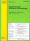 Iranian Journal of Science and Technology Transaction B-Engi