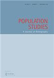 POPULATION STUDIES-A JOURNAL OF DEMOGRAPHY