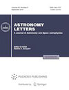 ASTRONOMY LETTERS-A JOURNAL OF ASTRONOMY AND SPACE ASTROPHYS