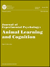 JOURNAL OF EXPERIMENTAL PSYCHOLOGY-ANIMAL LEARNING AND COGNI