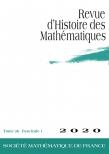 Revue d Histoire des Mathematiques