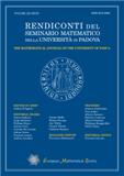 RENDICONTI DEL SEMINARIO MATEMATICO DELLA UNIVERSITA DI PADO