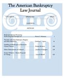 AMERICAN BANKRUPTCY LAW JOURNAL