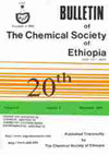 <b>BULLETIN OF THE CHEMICAL SOCIETY OF ETHIOPIA</b>
