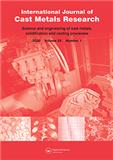 INTERNATIONAL JOURNAL OF CAST METALS RESEARCH