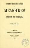 COMPTES RENDUS DES SEANCES DE LA SOCIETE DE BIOLOGIE ET DE S