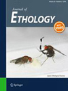 <b>JOURNAL OF ETHOLOGY</b>