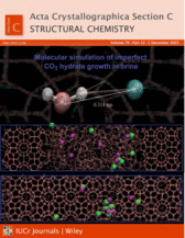ACTA CRYSTALLOGRAPHICA SECTION C-CRYSTAL STRUCTURE COMMUNICA