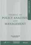 JOURNAL OF POLICY ANALYSIS AND MANAGEMENT