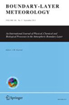 <b>BOUNDARY-LAYER METEOROLOGY</b>
