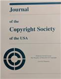 JOURNAL OF THE COPYRIGHT SOCIETY OF THE USA