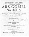 ARS COMBINATORIA