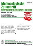 <b>METEOROLOGISCHE ZEITSCHRIFT</b>