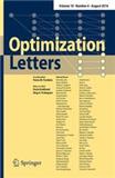 <b>Optimization Letters</b>