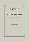 ANNALI DELLA SCUOLA NORMALE SUPERIORE DI PISA-CLASSE DI SCIE