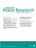 JOURNAL OF PEACE RESEARCH