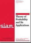 THEORY OF PROBABILITY AND ITS APPLICATIONS
