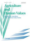 <b>AGRICULTURE AND HUMAN VALUES</b>