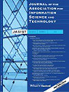 JOURNAL OF THE AMERICAN SOCIETY FOR INFORMATION SCIENCE AND