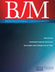 BRITISH JOURNAL OF MANAGEMENT
