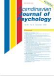 SCANDINAVIAN JOURNAL OF PSYCHOLOGY