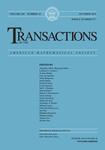 TRANSACTIONS OF THE AMERICAN MATHEMATICAL SOCIETY