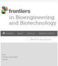 Frontiers in Bioengineering and Biotechnology