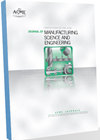 JOURNAL OF MANUFACTURING SCIENCE AND ENGINEERING-TRANSACTION