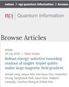 <b>npj Quantum Information</b>