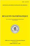 Bulletin Mathematique de la Societe des Sciences Mathematiqu