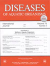 <b>DISEASES OF AQUATIC ORGANISMS</b>