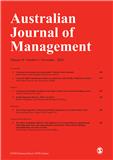 AUSTRALIAN JOURNAL OF MANAGEMENT